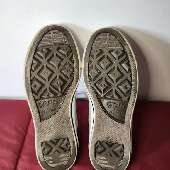 Converse Chuck Taylor All Star Low Top Sneakers Mint Green Women's 7 Men's 5 - Picture 9 of 9